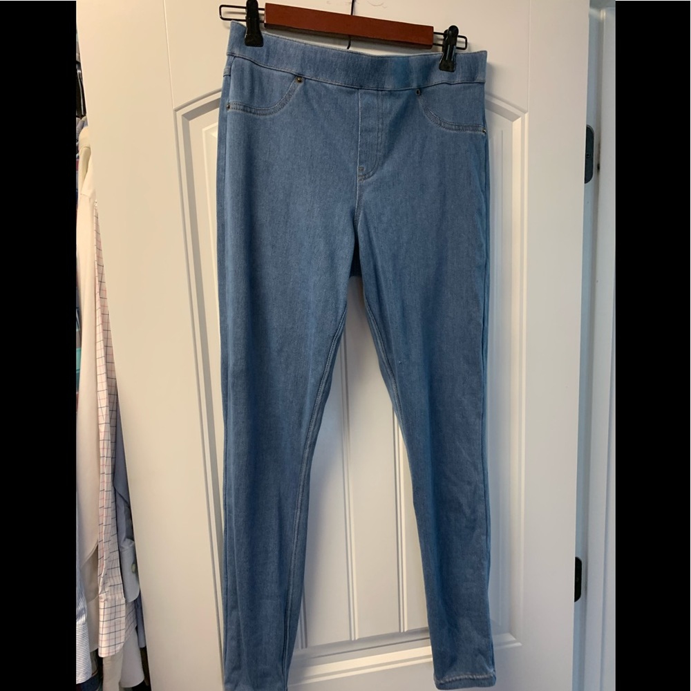 Denim jeggings size M